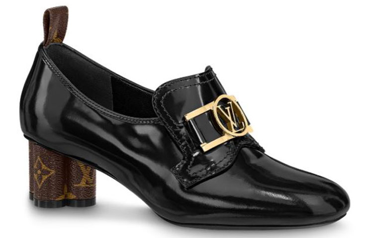 Order (W) Louis Vuitton Swift ''Escarpins en Cuir Verni Noir'' 1A7U83