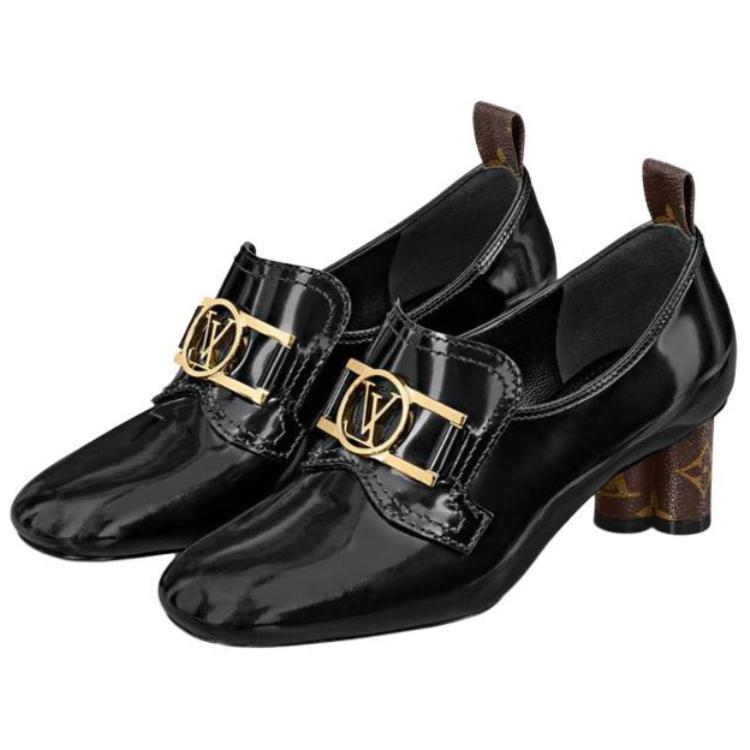 Lookbook (W) Louis Vuitton Swift ''Escarpins en Cuir Verni Noir'' 1A7U83