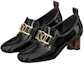 Lookbook (W) Louis Vuitton Swift ''Escarpins en Cuir Verni Noir'' 1A7U83