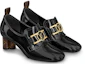 Shop (W) Louis Vuitton Swift ''Escarpins en Cuir Verni Noir'' 1A7U83