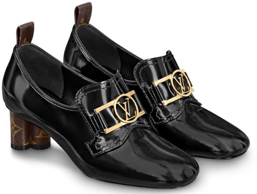 (W) Louis Vuitton Swift 'Kasur Hitam Kulit Paten Tinggi Hak' 1A7U83 Shop (W) Louis Vuitton Swift 'Kasur Hitam Kulit Paten Tinggi Hak' 1A7U83