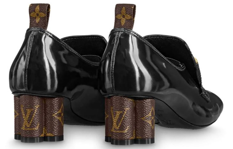 Purchase (W) Louis Vuitton Swift ''Escarpins en Cuir Verni Noir'' 1A7U83