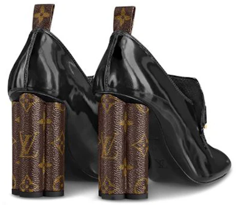 (W) Louis Vuitton Swift ''Talon Haut Floral'' Noir 1A7U6J Lookbook (W) Louis Vuitton Swift ''Talon Haut Floral'' Noir 1A7U6J