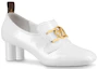 Order (W) Louis Vuitton Swift ''Witte Lakleren Puntige Hak Pumps'' 1A7UJD