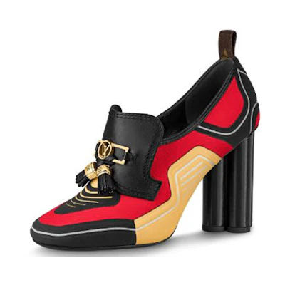 (W) LV Swift High Heel 'Black Red'