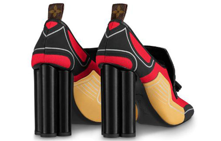Purchase (W) Louis Vuitton Talons Hauts Swift ''Noir Rouge'' 1A7TZO