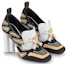 Lookbook (W) Escarpins Louis Vuitton Swift Loafer talons hauts ''Noir Blanc''. 1A7TYW