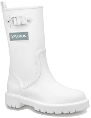 (Women) Louis Vuitton Territory Flat High Boots 'White' 1A9H8O Order (Women) Louis Vuitton Territory Flat High Boots 'White' 1A9H8O
