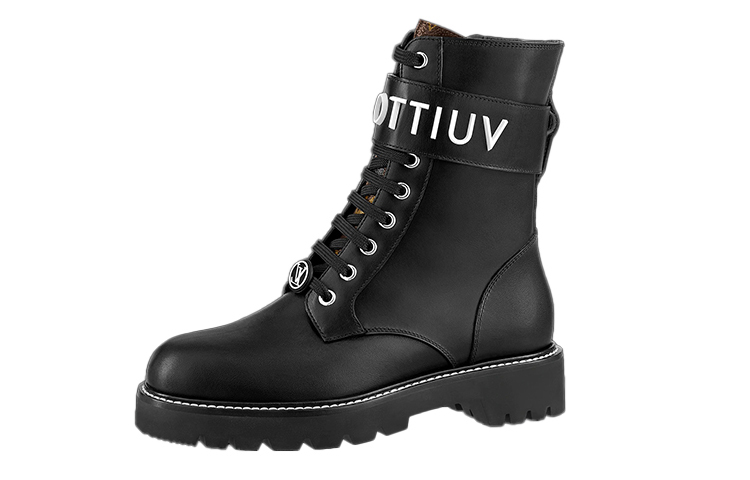 (Women) Louis Vuitton Territory Ankle Boots 'Black' 1A9HAJ