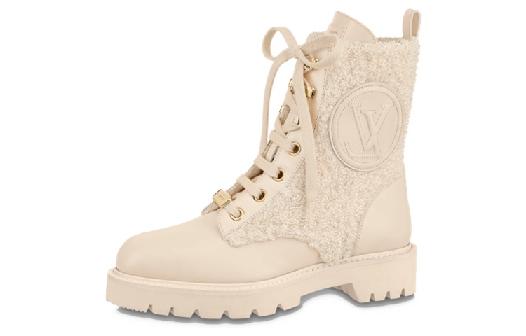(Women) Louis Vuitton Territory Boot 'Beige' 1AABSD