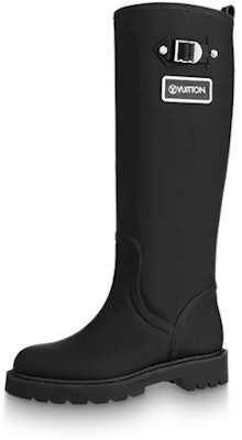 (W) Louis Vuitton Sepatu Boot Tinggi Datar 'Hitam' 1A9H1Z Buy (W) Louis Vuitton Sepatu Boot Tinggi Datar 'Hitam' 1A9H1Z