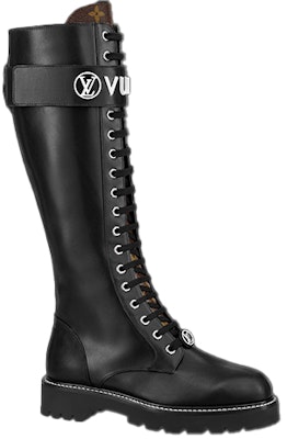 (Women) Louis Vuitton Territory Flat High Ranger Boots 'Black' 1A9H1K Order (Women) Louis Vuitton Territory Flat High Ranger Boots 'Black' 1A9H1K