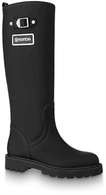 (W) Louis Vuitton Sepatu Boot Tinggi Datar 'Hitam' 1A9H1Z Order (W) Louis Vuitton Sepatu Boot Tinggi Datar 'Hitam' 1A9H1Z