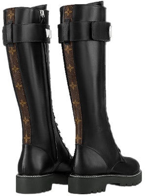 (Women) Louis Vuitton Territory Flat High Ranger Boots 'Black' 1A9H1K Shop (Women) Louis Vuitton Territory Flat High Ranger Boots 'Black' 1A9H1K