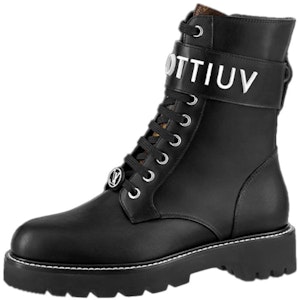 路易威登 Territory 女款黑色平底靴 Buy 路易威登 Territory 女款黑色平底靴