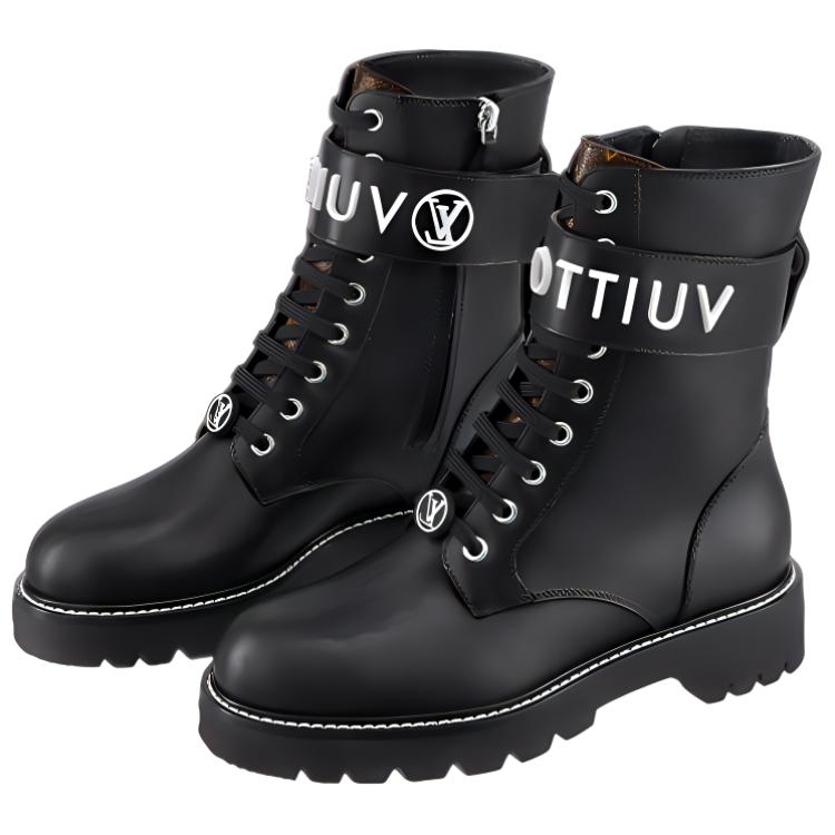Lookbook (W) But Louis Vuitton Territory Boot 'Hitam' 1A9HAG
