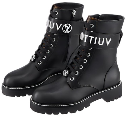 (Women) Louis Vuitton Territory Boot 'Black' 1A9HAG Lookbook (Women) Louis Vuitton Territory Boot 'Black' 1A9HAG