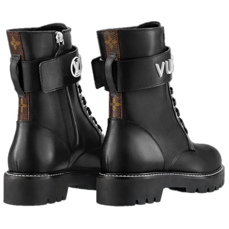 Purchase (W) But Louis Vuitton Territory Boot 'Hitam' 1A9HAG