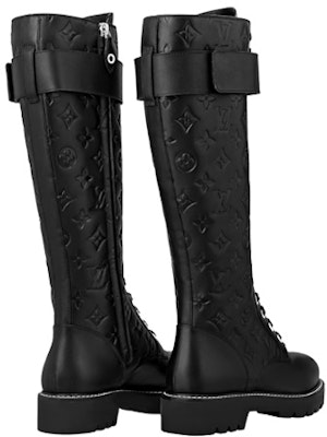 (Women) Louis Vuitton Territory Boot 'Black' 1ABUPL Lookbook (Women) Louis Vuitton Territory Boot 'Black' 1ABUPL