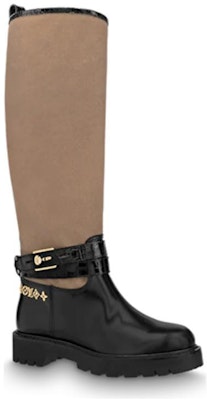 (Women) Louis Vuitton Territory Boot 'Black Brown' 1A9CIA Order (Women) Louis Vuitton Territory Boot 'Black Brown' 1A9CIA