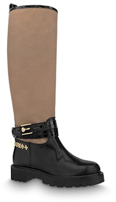 (W) Louis Vuitton Sepatu Bot Territory 'Hitam Coklat' 1A9CIA Order (W) Louis Vuitton Sepatu Bot Territory 'Hitam Coklat' 1A9CIA