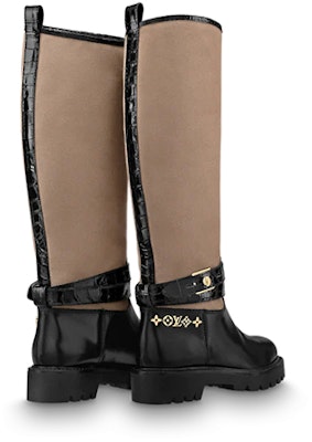 (W) Louis Vuitton Sepatu Bot Territory 'Hitam Coklat' 1A9CIA Shop (W) Louis Vuitton Sepatu Bot Territory 'Hitam Coklat' 1A9CIA