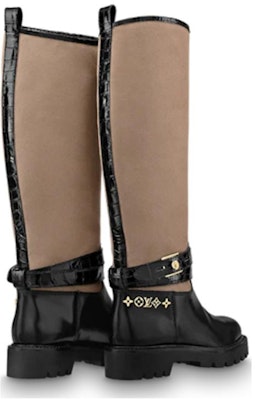 (Women) Louis Vuitton Territory Boot 'Black Brown' 1A9CIA Purchase (Women) Louis Vuitton Territory Boot 'Black Brown' 1A9CIA