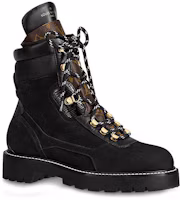 Order (Women) Louis Vuitton Territory Boot 'Black Leather Patchwork' 1A85Y4