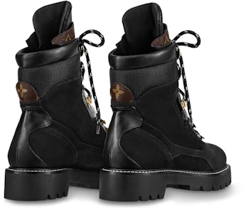 (W) 路易威登领地靴 '黑色皮革拼接' 1A85Y4 Shop (W) 路易威登领地靴 '黑色皮革拼接' 1A85Y4