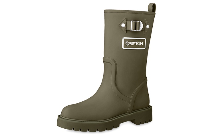 (Women) Louis Vuitton Territory Boot 'Khaki Green' 1A9H99