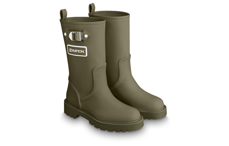 Lookbook (W) 루이비통 테리토리 부츠 '카키 그린' 1A9H99