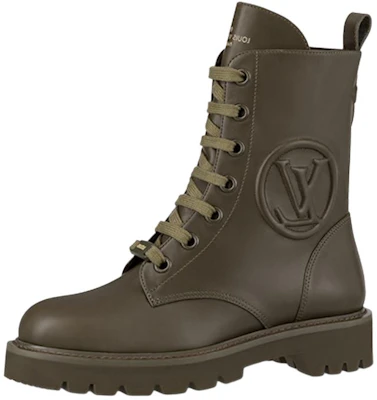 (W) Louis Vuitton Territory Boot 'Hijau Militer' 1A94RC Buy (W) Louis Vuitton Territory Boot 'Hijau Militer' 1A94RC