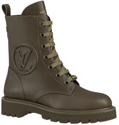(W) Louis Vuitton Territory Boot 'Hijau Militer' 1A94RC Order (W) Louis Vuitton Territory Boot 'Hijau Militer' 1A94RC