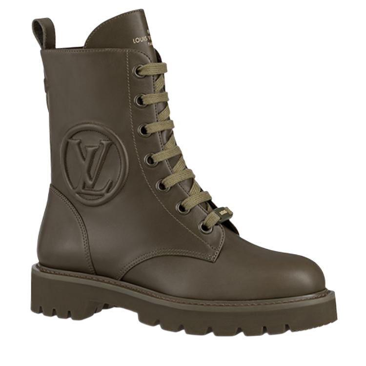Order (W) Louis Vuitton Territory Boot 'Hijau Militer' 1A94RC