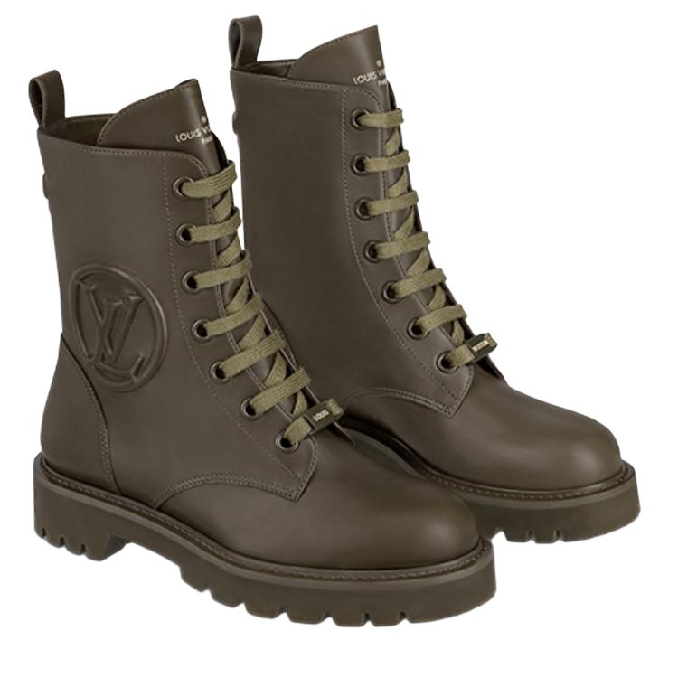 Lookbook (W) Louis Vuitton Territory Boot 'Hijau Militer' 1A94RC