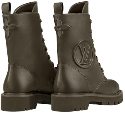 (W) Louis Vuitton Territory Boot 'Hijau Militer' 1A94RC Shop (W) Louis Vuitton Territory Boot 'Hijau Militer' 1A94RC