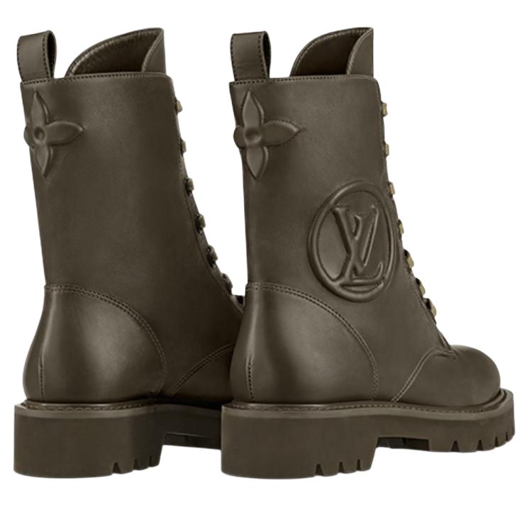 Shop (W) Louis Vuitton Territory Boot 'Hijau Militer' 1A94RC