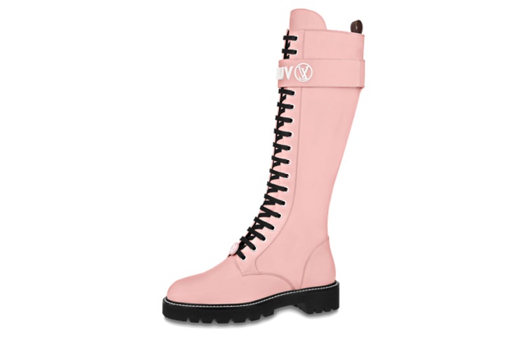 (Women) Louis Vuitton Territory Boot 'Pink Leather' 1A9QAT