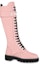 Order (W) But Louis Vuitton Territory 'Pink Leather' Boot 1A9QAT