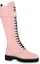 Order (W) But Louis Vuitton Territory 'Pink Leather' Boot 1A9QAT