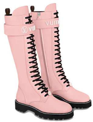 (W) But Louis Vuitton Territory 'Pink Leather' Boot 1A9QAT Lookbook (W) But Louis Vuitton Territory 'Pink Leather' Boot 1A9QAT