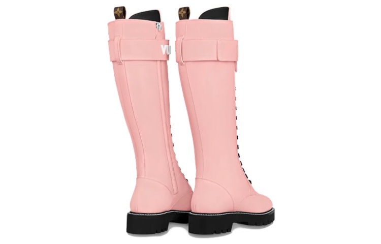 Shop (W) But Louis Vuitton Territory 'Pink Leather' Boot 1A9QAT