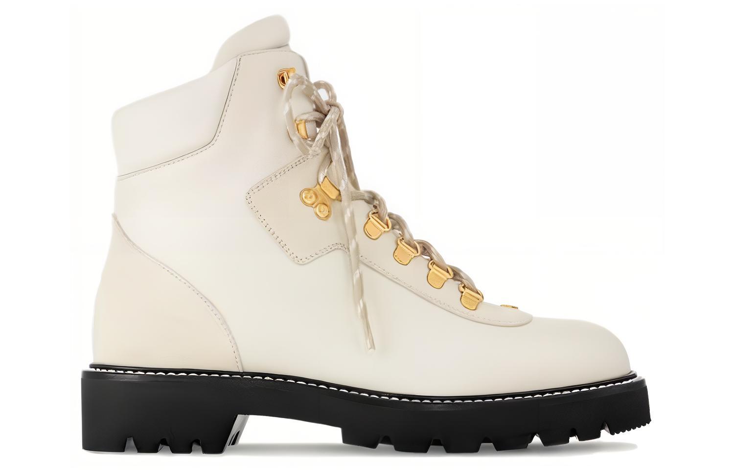 Order (W) Sepatu Boot Louis Vuitton Territory 'Kulit Putih' 1ACICF