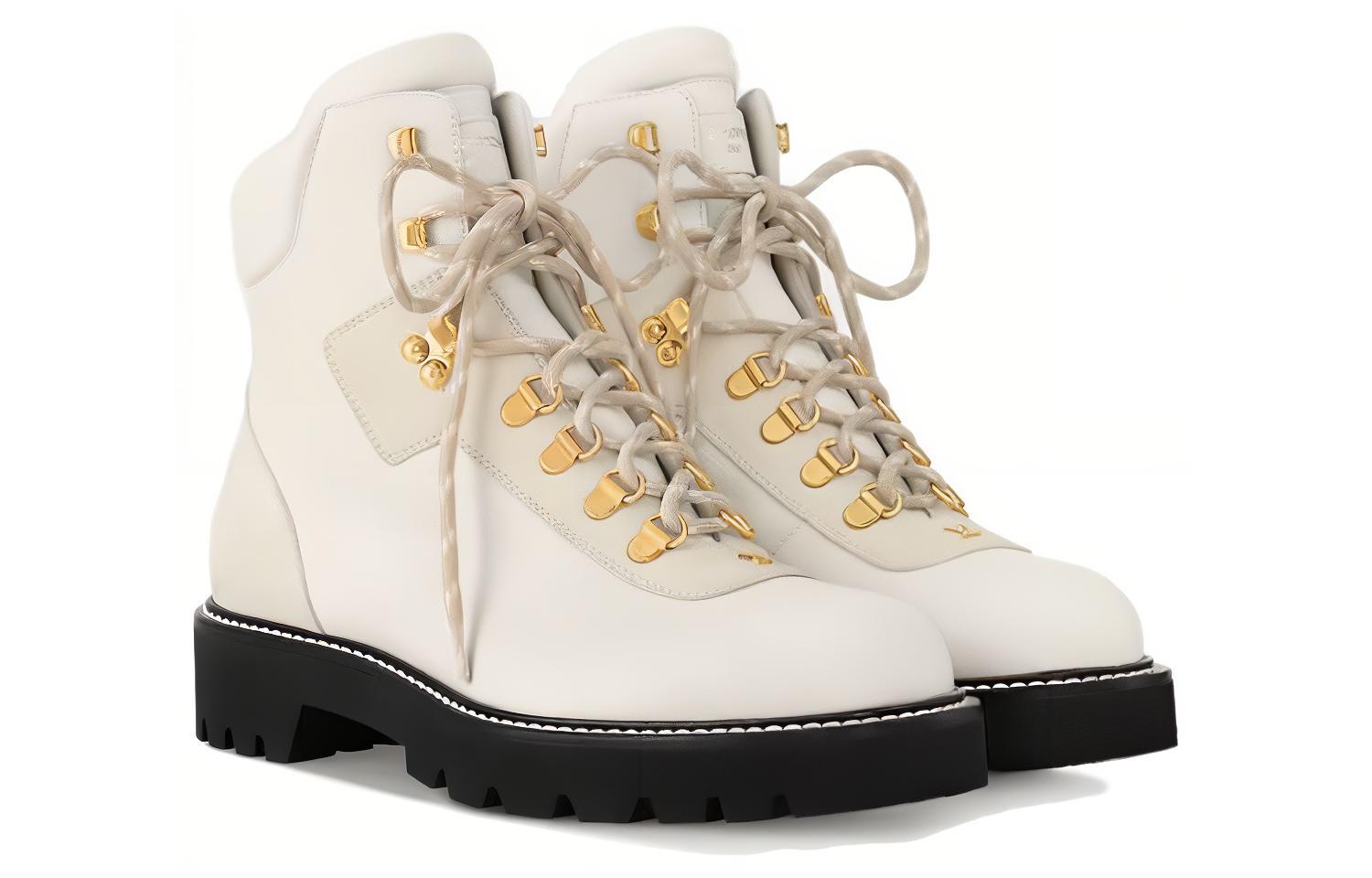 Lookbook (W) Sepatu Boot Louis Vuitton Territory 'Kulit Putih' 1ACICF