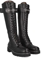 Lookbook (Women) Louis Vuitton Territory Boots 'Black Leather' 1AAE47
