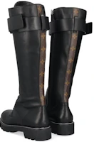 Shop (Women) Louis Vuitton Territory Boots 'Black Leather' 1AAE47