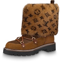 (Women) Louis Vuitton Territory Boots 'Brown' 1A5LRO (Women) Louis Vuitton Territory Boots 'Brown' 1A5LRO