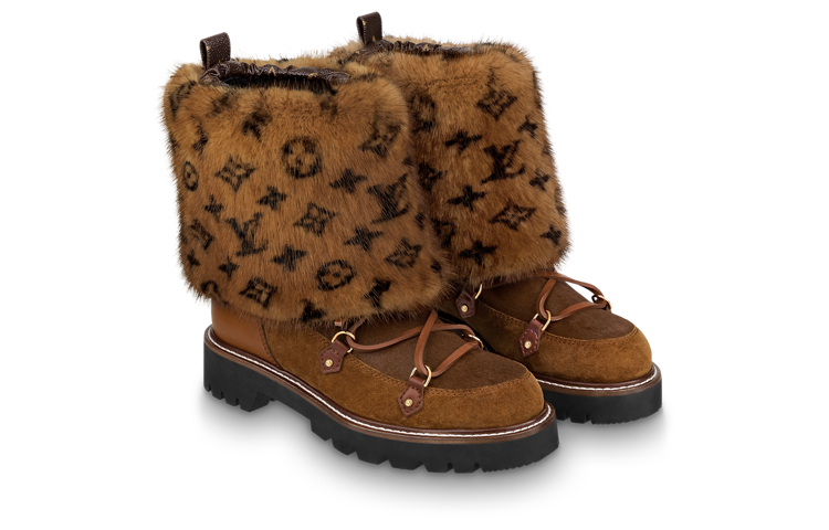 Lookbook (W) Louis Vuitton Boots Territory 'Coklat' 1A5LRO
