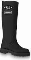 Order (Women) Louis Vuitton Territory Flat High Boots 'Black' 1A9H1Z