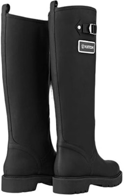 (Women) Louis Vuitton Territory Flat High Boots 'Black' 1A9H21 Purchase (Women) Louis Vuitton Territory Flat High Boots 'Black' 1A9H21